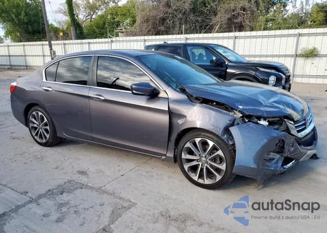 2015 Honda Accord из США, поврежденный, VIN 1HGCR2F59FA081389